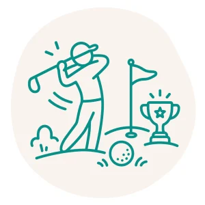 Modalidad alto-rendimiento academia golf Puerto Cancun