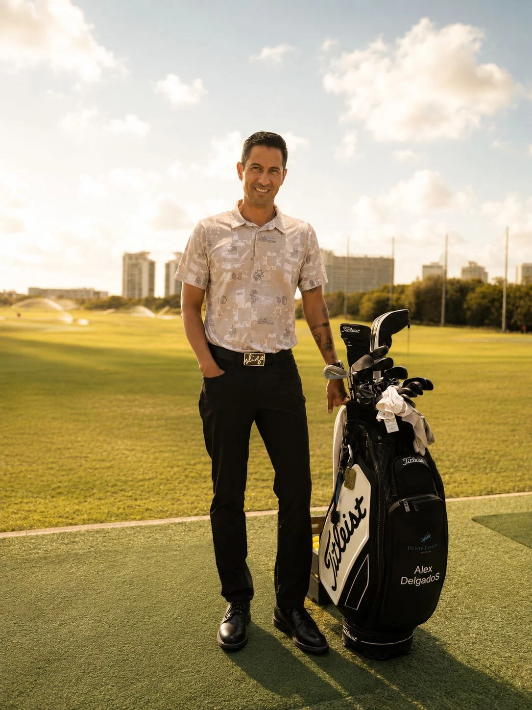 Profesor academia Puerto Cancun golf